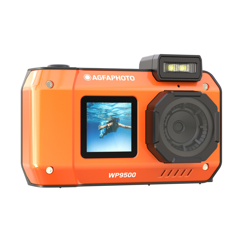 AgfaPhoto Waterproof Digital Camera - WP9500 Πορτοκαλί